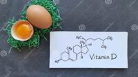 structural-chemical-formula-vitamin-d-fresh-eggs-high-foods-egg-yolk-natural-source-essential-bones-teeth-313030990