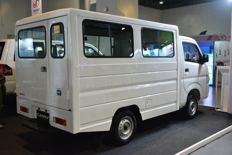 suzuki-carry-utility-van-philippine-commercial-vehicle-show-pasay-philippines-ph-july-annual-truck-329502329